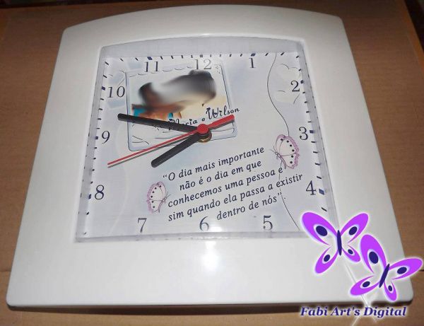 Relógio Personalizado